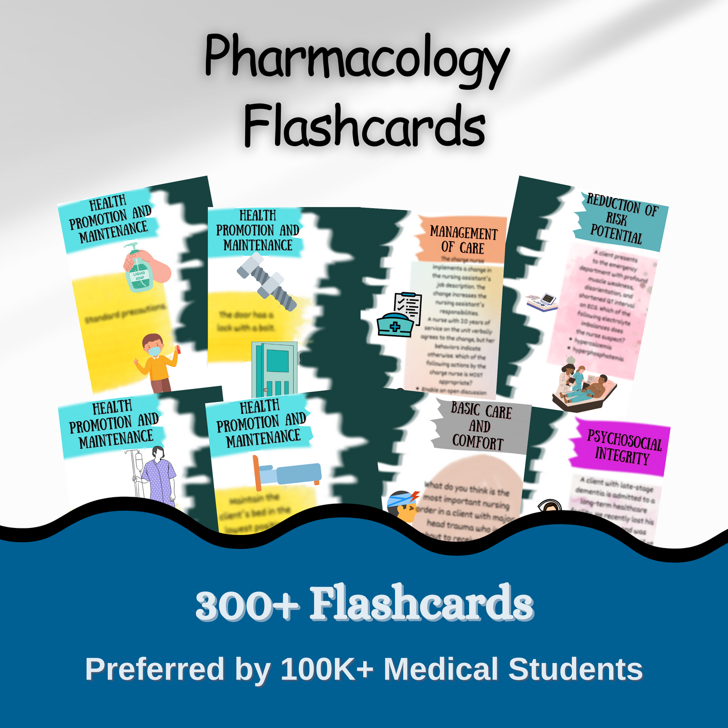 3000+ Flashcards &  Quiz Bundle for USMLE and Med School Prep
