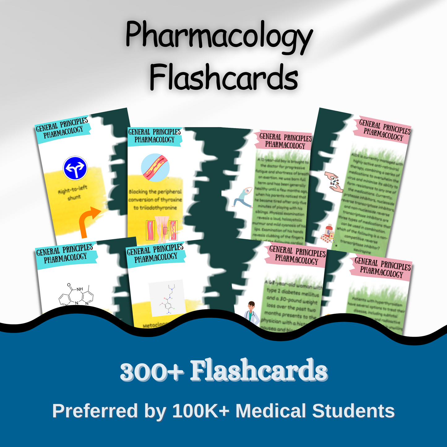 3000+ Flashcards &  Quiz Bundle for USMLE and Med School Prep
