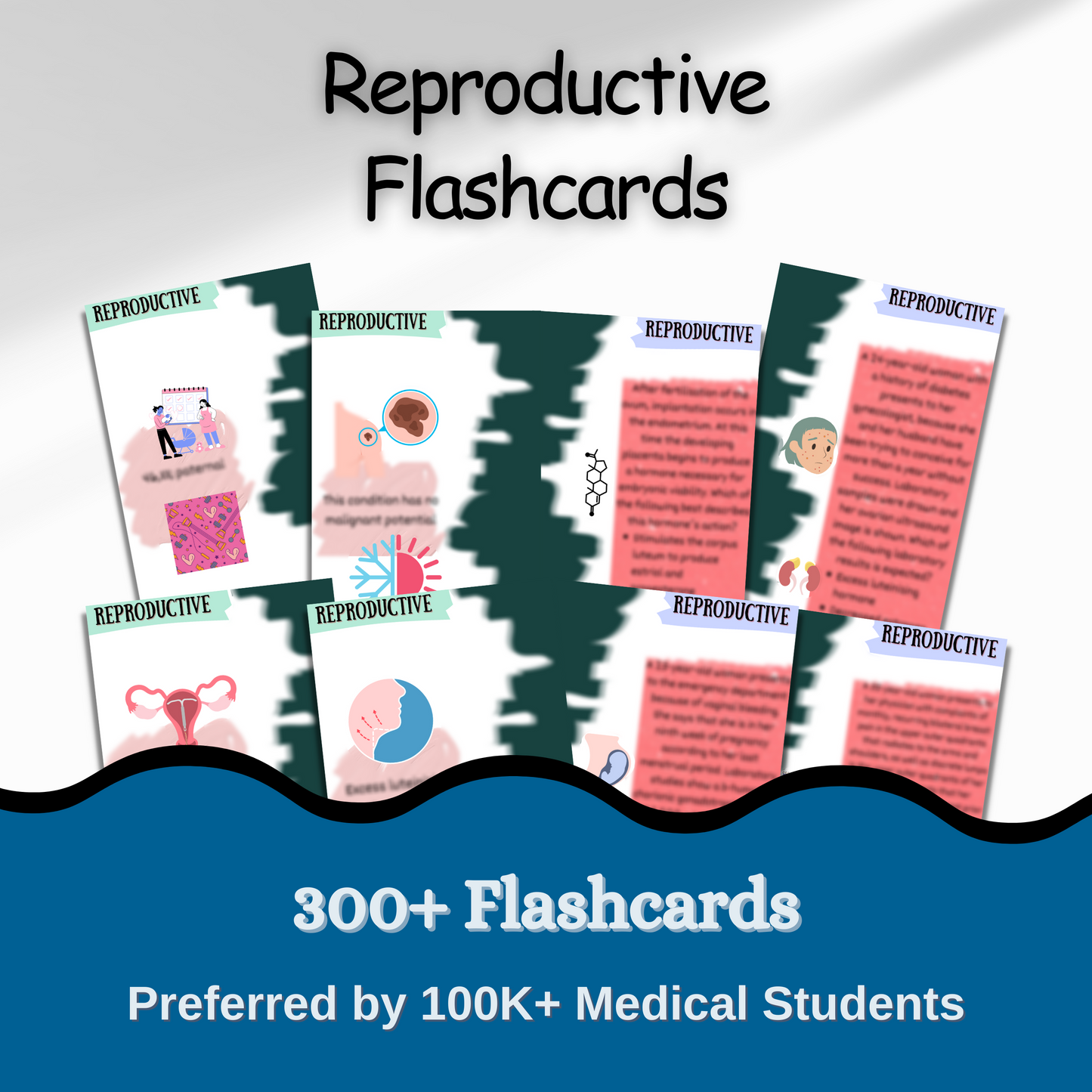 3000+ Flashcards &  Quiz Bundle for USMLE and Med School Prep