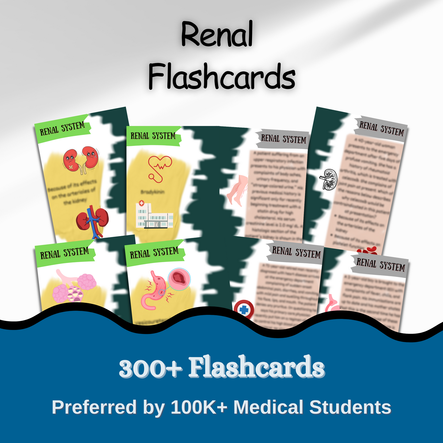 3000+ Flashcards &  Quiz Bundle for USMLE and Med School Prep