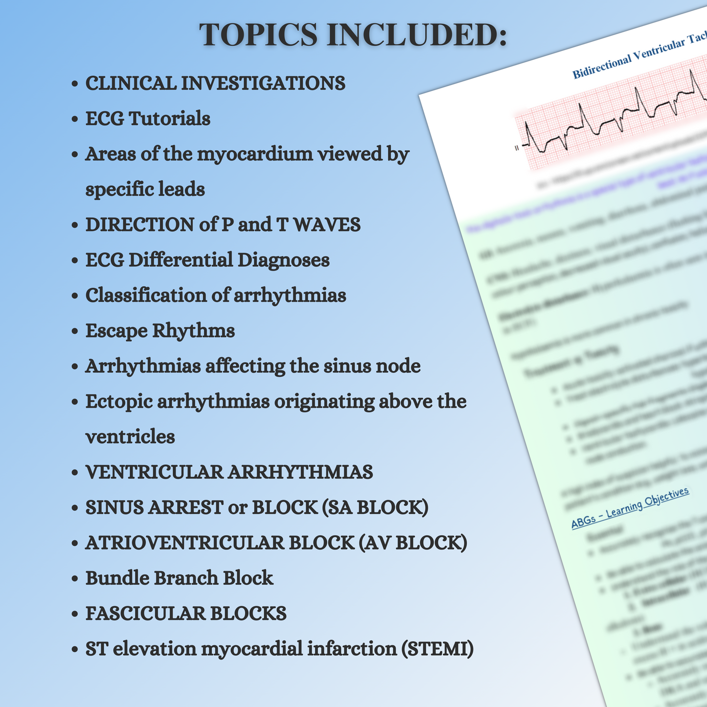 Clinical Investigations|168 Pages|71 Topics