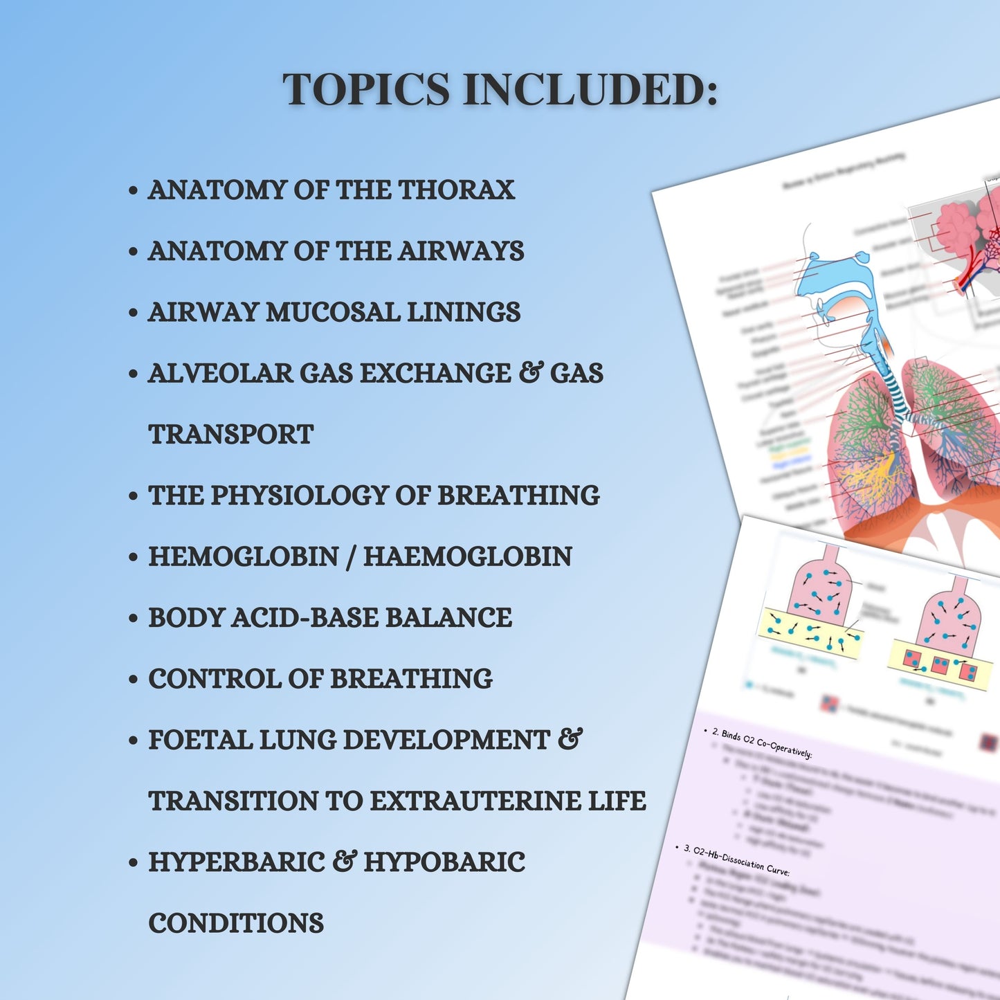 Respiratory System |188 pages|18 Topics